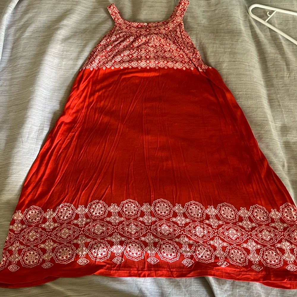 Loft orange/red tank top - size Medium.
